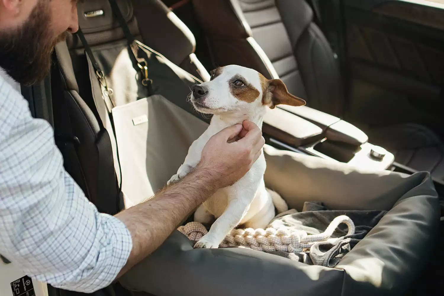 Lhasa Apsos Dog Car Seat for GMC Sierra
