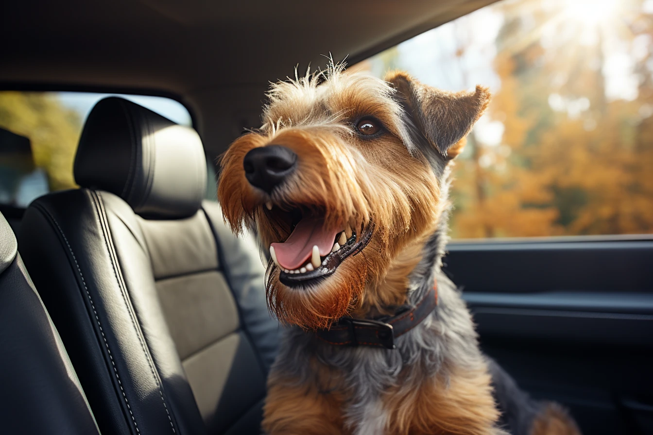 Toyota RAV4 Dog Carrier Car Seat for Jagdterrier